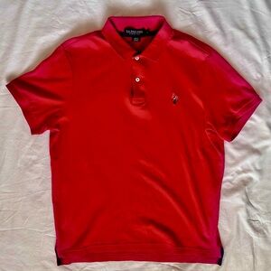 U.S Polo Assn Luxury Feel Polo Shirt Men’s
Size Large - Engine Red